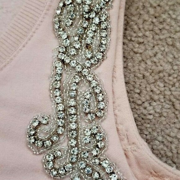 Boston proper  Sweat Dress Antique Rose sz S - Picture 2 of 11